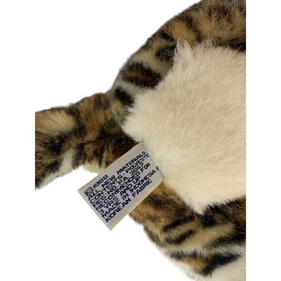 Leopard Plush Stuffed Animal Toy Realistic Cat Print vintage collectors lifelike - Picture 13 of 16